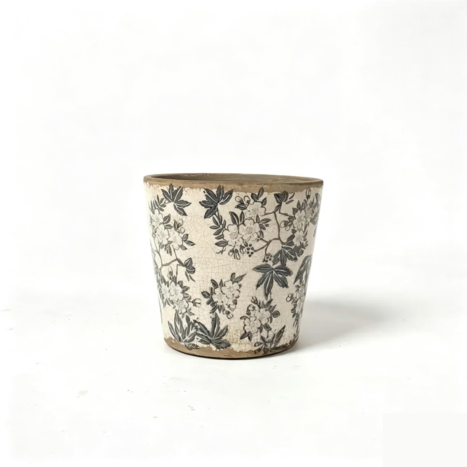 FriendshipHome Unique Planters Retros Ceramic Planter Featuring Drainage Holes For Home Indoor Outdoor Stands for Decor