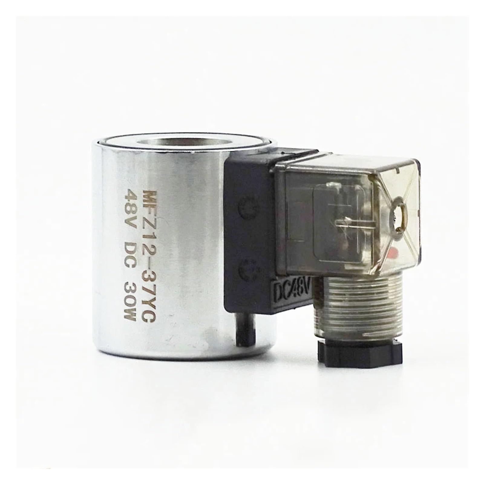 NYRXRYTCA MFB12-37YC MFZ12-37YC Hydraulic Solenoid Valve Coil Inner Hole 23mm Height 51mm 30W(DC48V)