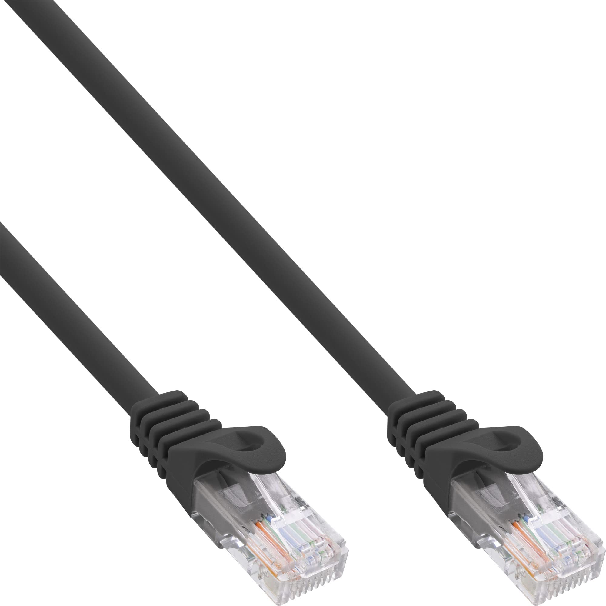 InLine 71450S U/UTP Patch Cable 0.5 m Black
