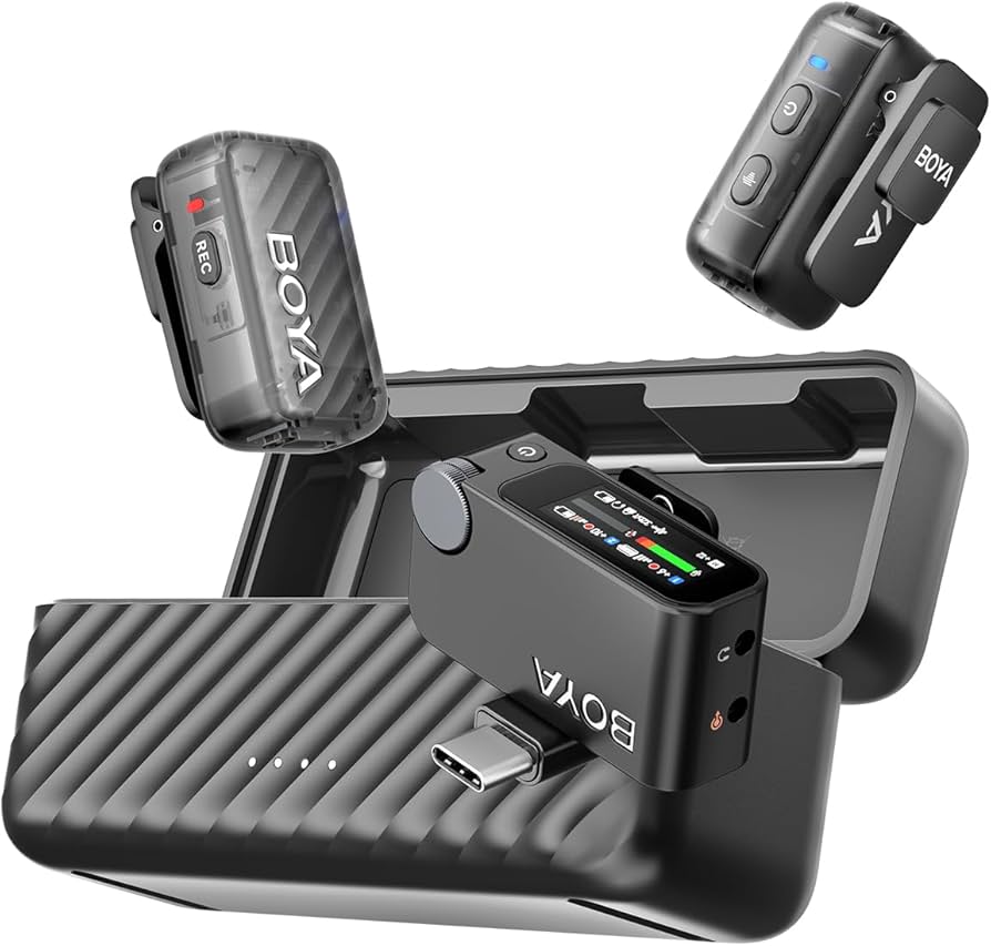その他 boya mic2 Amazon.co.jp: BOYA BOYAMIC 2（2 TX + 1 RX + 充電ケース
