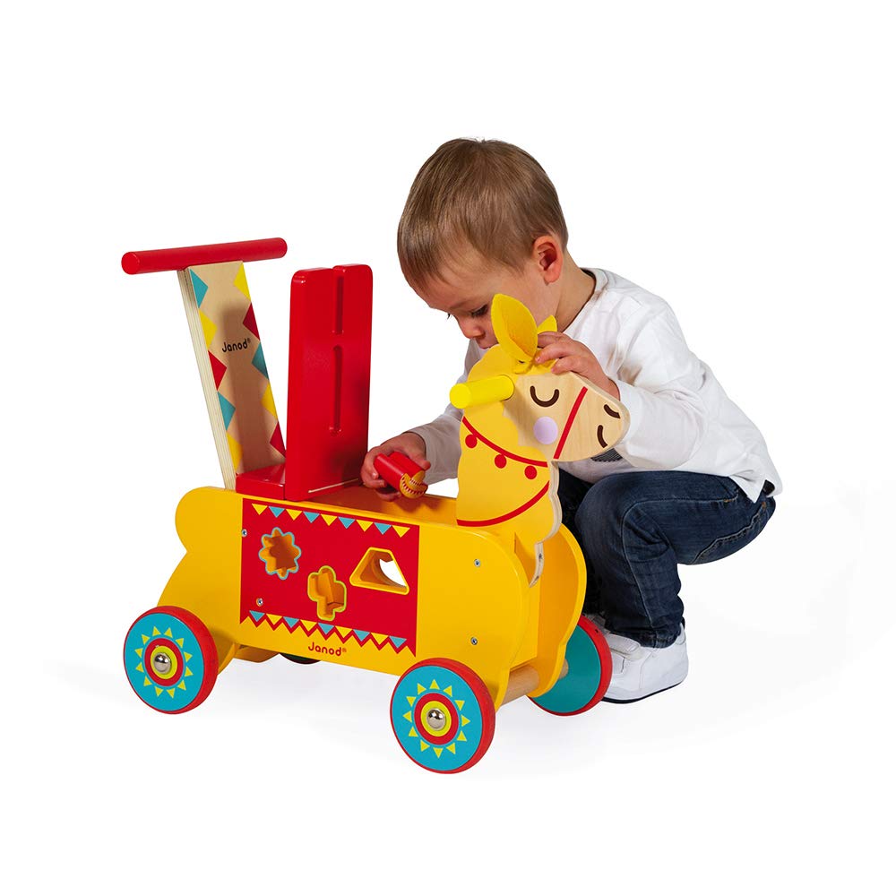 janod fox ride on
