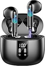Cuffie Bluetooth 5.4, 2025 Auricolari Bluetooth 56Ore 3D Stereo Cuffie Wireless In Ear con 4 ENC Mic, Cuffie Senza Fili Cancellazione Rumore Cuffiette Sport IP7 Impermeabili Headphones per iOS/Android