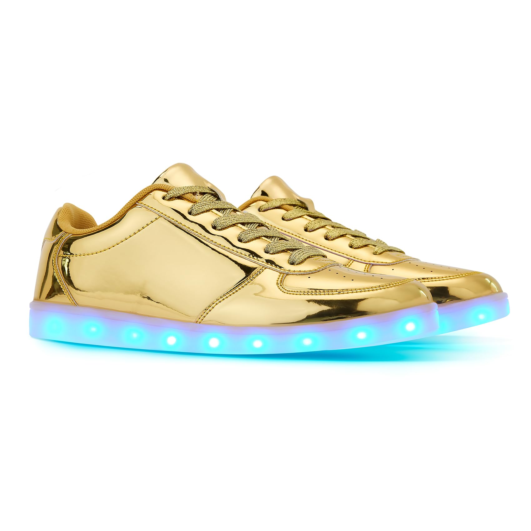 OEKLAUnisex LED Shoes Fashion Light Up Shoes, Breathable USB Charging Light Up Sneakers Glowing Luminous LED Shoes for Men Women