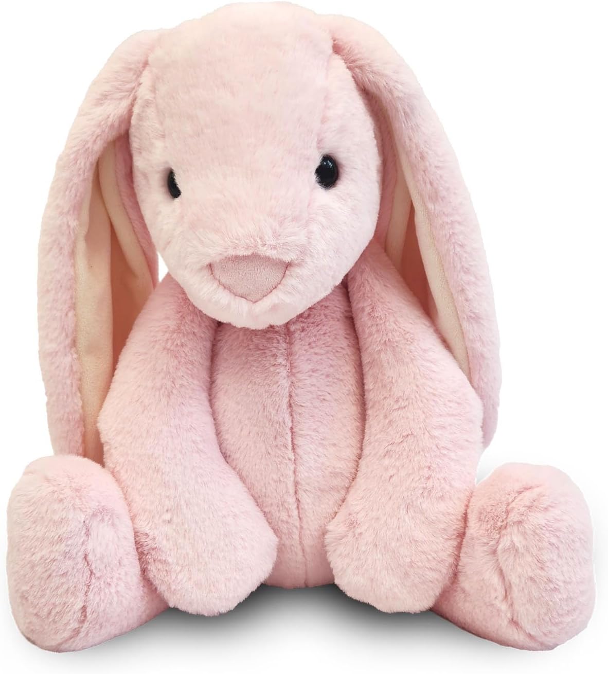 World's Softest Plush Stuffed Animal for Baby, Toddler, Kids, Adults - Adorable Toy Made from Kid-Friendly, Quality Materials - Lushee Rose BriBri Bunny 20"