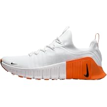 Nike Free Metcon 6 Men's Workout Shoes White/Safety Orange/Black Size 13
