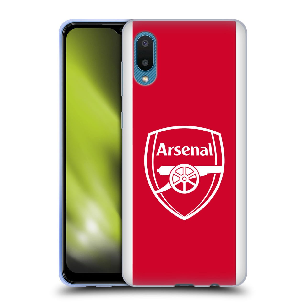 Head Case Designs Officially Licensed Arsenal FC Home 2025/26 Kit Gel Case [Military Grade Protection] Compatible With Samsung Galaxy A02/M02 (2021) — image 1