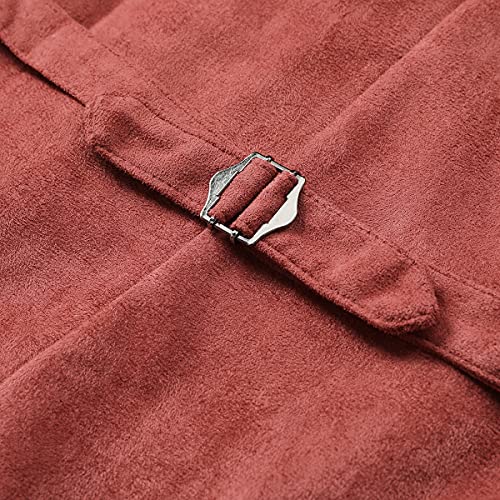 Chaleco de traje para hombre corte ajustado Allthemen cuello alto fiestas de negocios 6