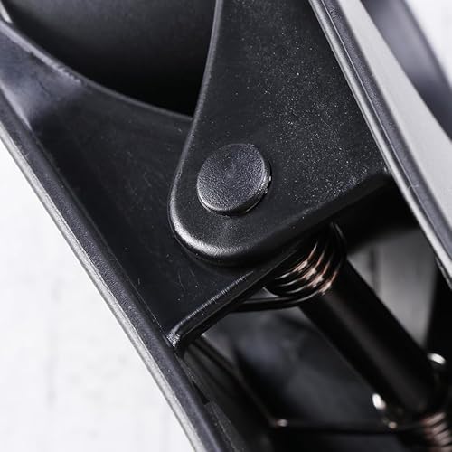 ULTECHNOVO Getränkehalter Clip für Schreibtisch Großer Becherhalter Tisch Anti-Verschütten Becherklemme aus ABS Kunststoff für Büro Home Office und Gaming Tisch Schwarz 20x10cm