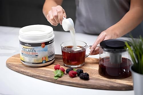 Miniatura 5 de Polvo de proteína de colágeno múltiple para hombres y mujeres, polvo de péptidos de colágeno alimentados con pasto para mujeres y hombres con tipos