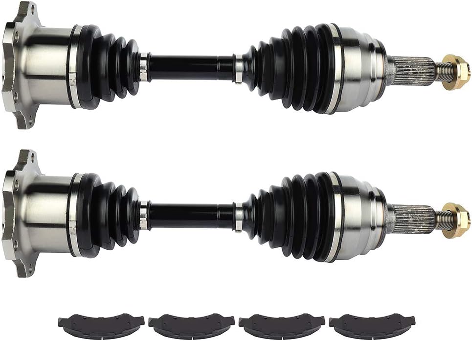 ECCPP/CV Axle Shaft Assembly fit for Chevrolet Silverado 1500 for Chevrolet Silverado 1500 Classic for GMC Sierra 1500 for GMC Sierra 1500 Classic Front Left Right 60-3316 8-8669 D1092-7997 2PCS