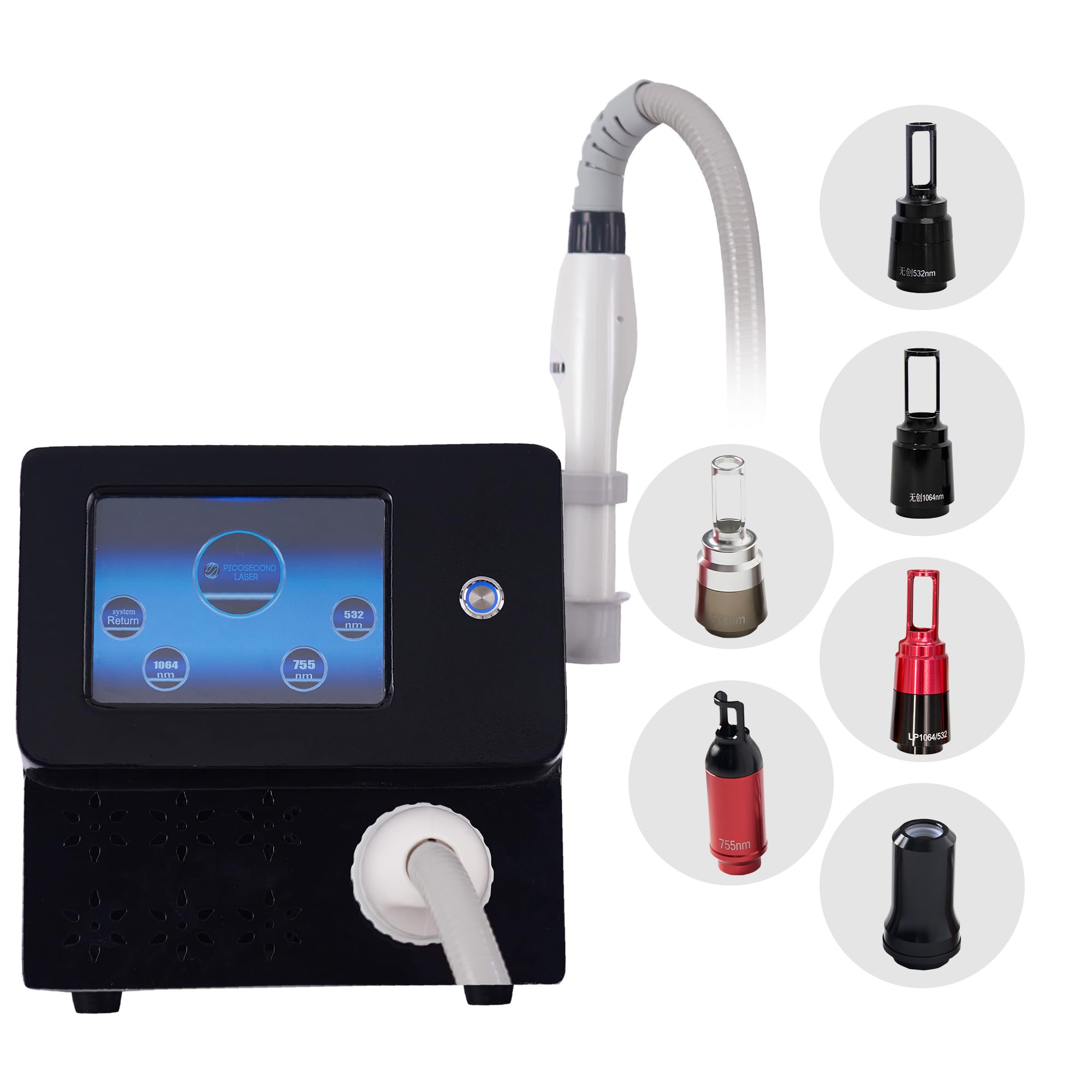 Picolaser Professionale 3 Lunghezze d'Onda per Tatuaggi e Macchie