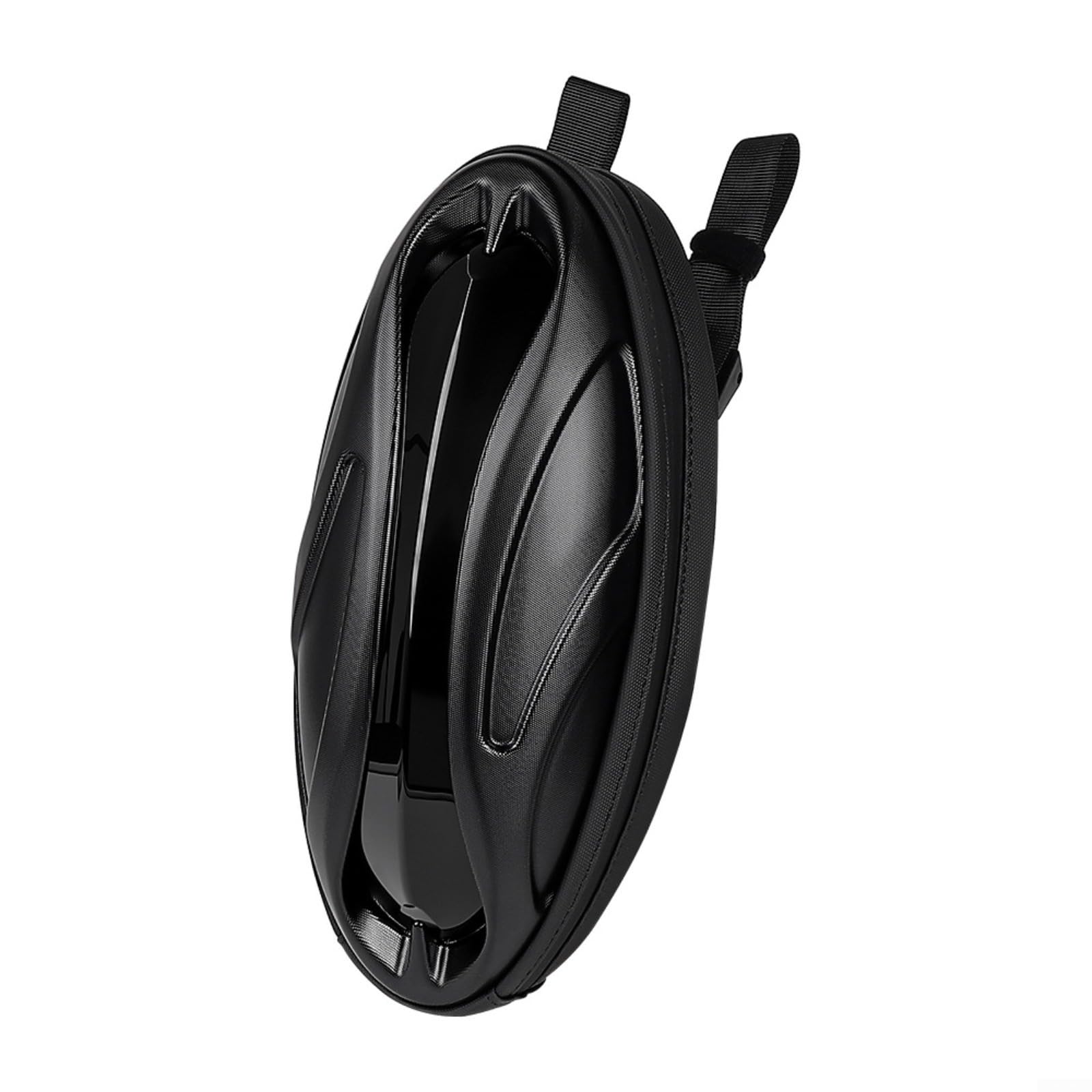 Aufbewahrungstasche für Elektro-Scooter mit App-gesteuerten LED-Lichtern | Hartschalen-ABS-PC-Lenkertasche, USB-Ladeanschluss, 31,5 x 14 x 9 cm, Organizer für Outdoor-Reiten