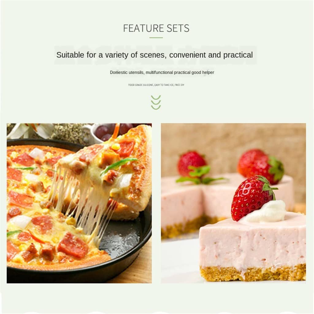 Pala para Pizza, Horno, Hoja de pastelería de Acero Inoxidable, Pala Redonda para Pastel, Herramienta para Hornear, Mango, Bandeja de Cocina para cáscaras de Pizza