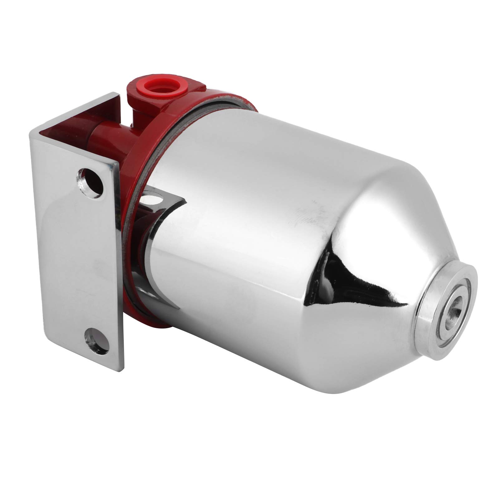 Filtro Carburante, Filtro Carburante a Contenitore Grande, Accessorio ad Alta efficienza di filtrazione, Ingresso/Uscita Npt da 3/8 Pollici, valutazione 10 Micron, Accessorio Universale