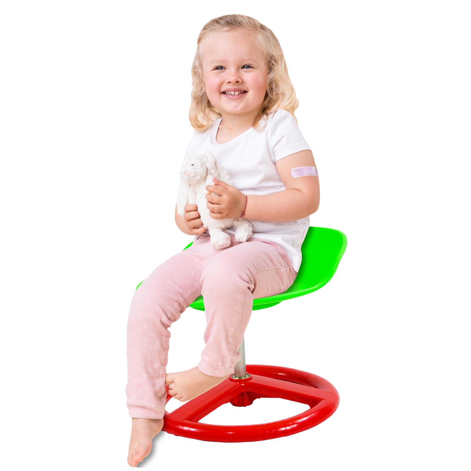 AOBOTE Chairs Kids Wobble Stool, Sensory Swivel Chair for Kids,360 Degree Rotation,Exercise Children's Coordination,Sensory Spinning Chair for Autistic Children (AB010007-1)