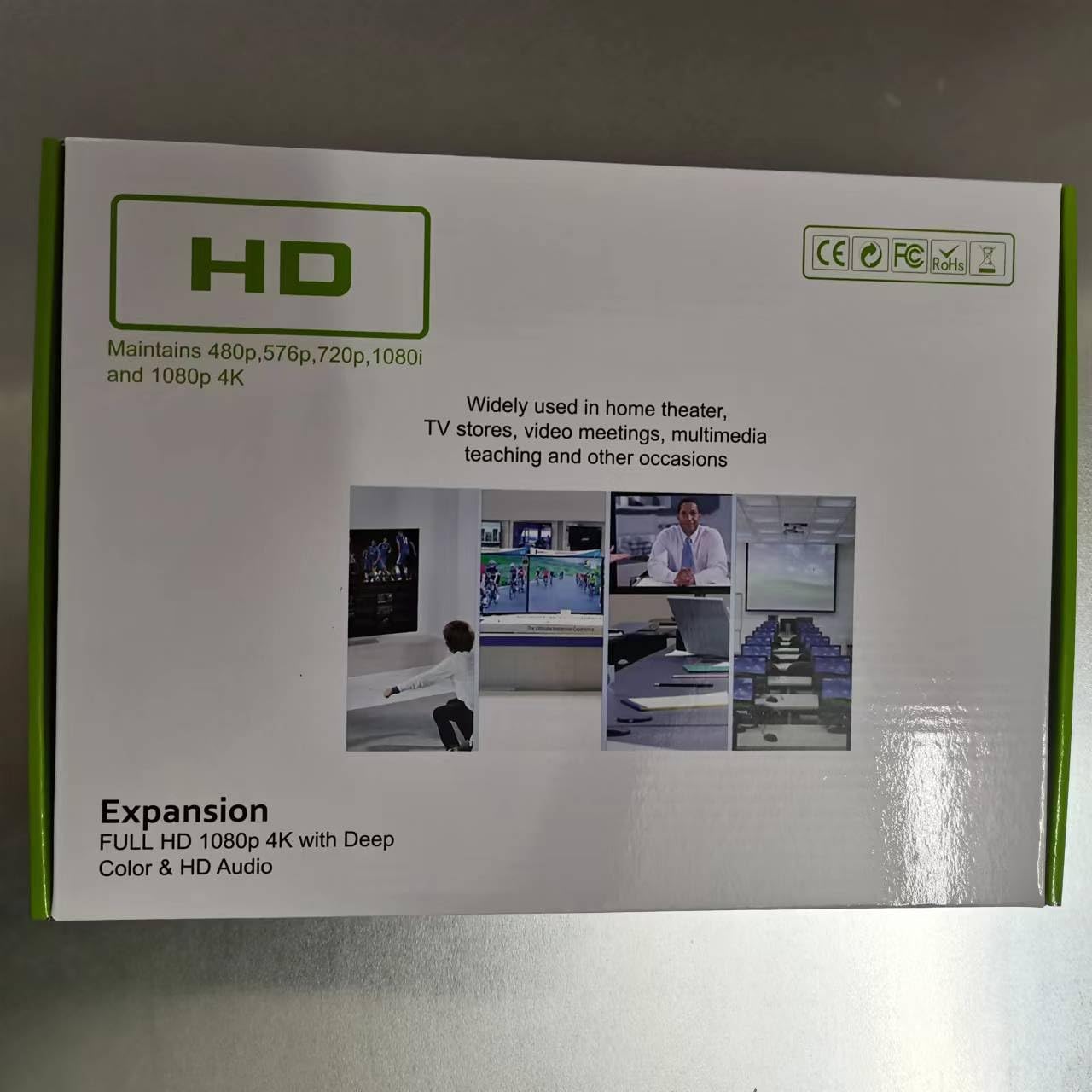 HDMI Switch 4x8 con telecomando HDMI Switcher Splitter Converter Adapter Supporto 4K * 2K 3D 1080P Alta qualità