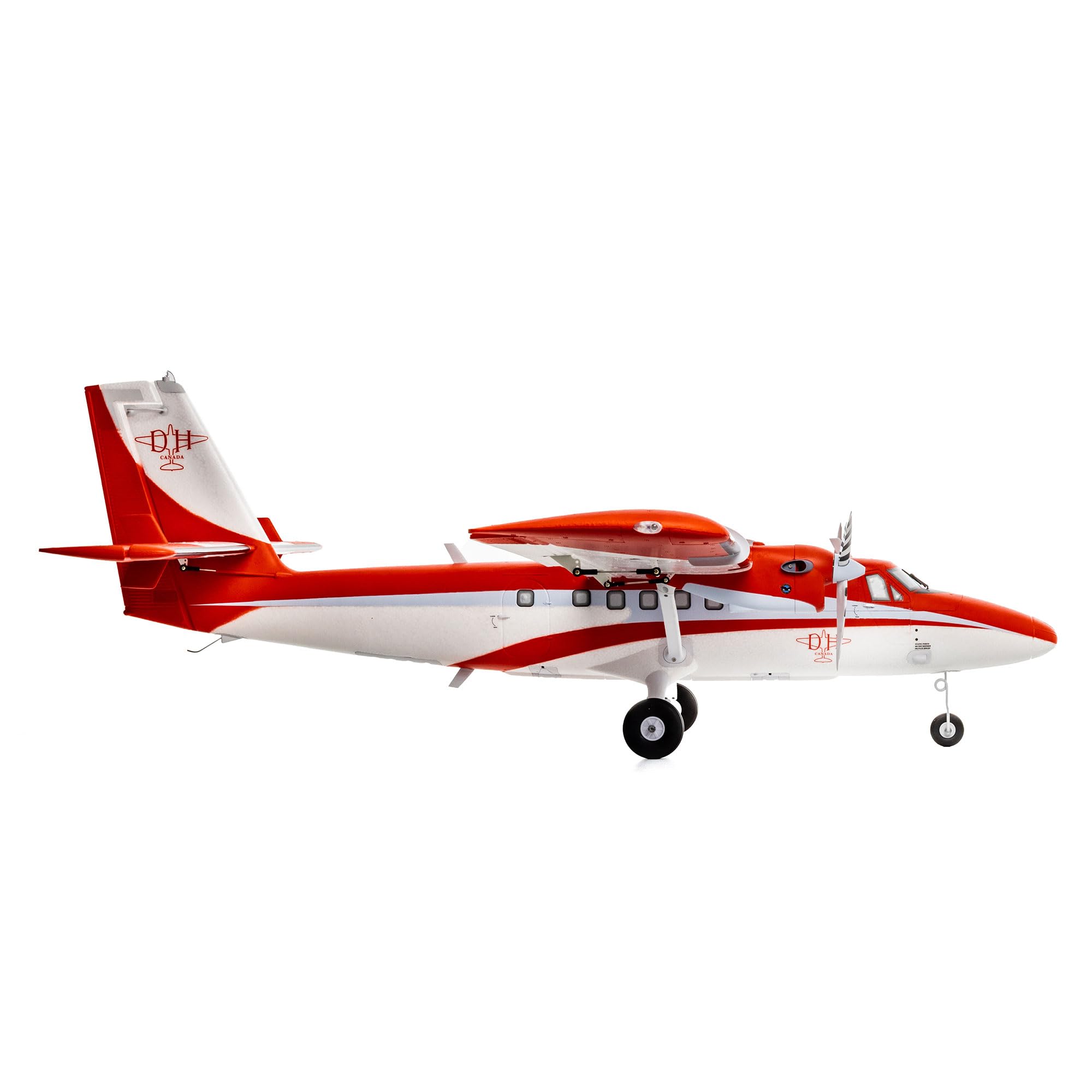 E-Flite DHC‑6 Twin Otter 1,4 m RC Flugzeug PNP – Brushless PNP Scale Modell, STOL, LED‑Beleuchtung, für 3S/4S LiPo (ohne Sender/Akku)