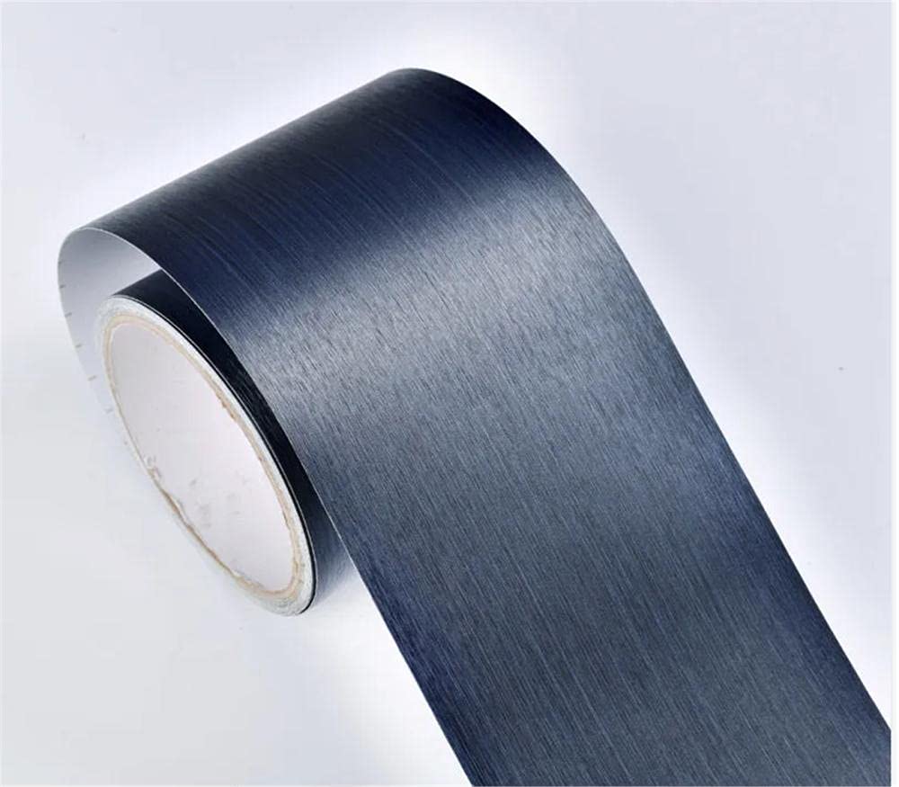 Dostear Navy Blue Wall Borders Peel And Stick Wallpaper Border Window Trim Molding Mirror Frame Kit Wall Panel Bulletin Board Borders 10 X 500Cm