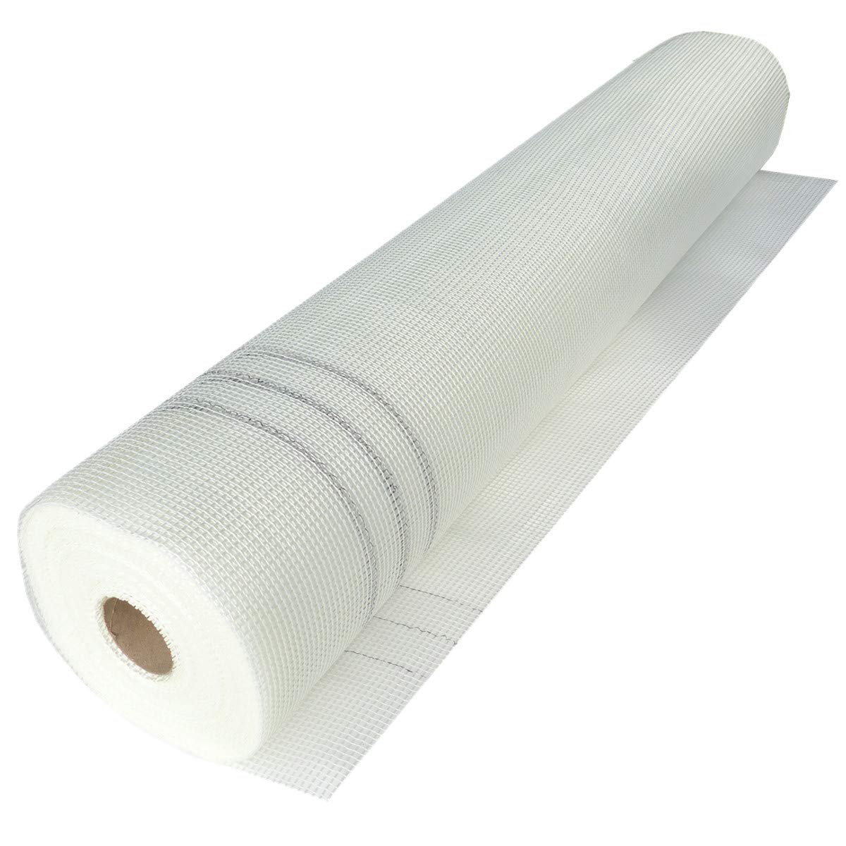 Gittergewebe Armierungsgewebe 100m² (2 x 50m²) für Innen und Außen Putzgewebe 165g/m² Glasfasergewebe Fassade 4mm x 4mm Gewebe Putz geeignet für VWS- und WDVS Systeme BOHRFUX