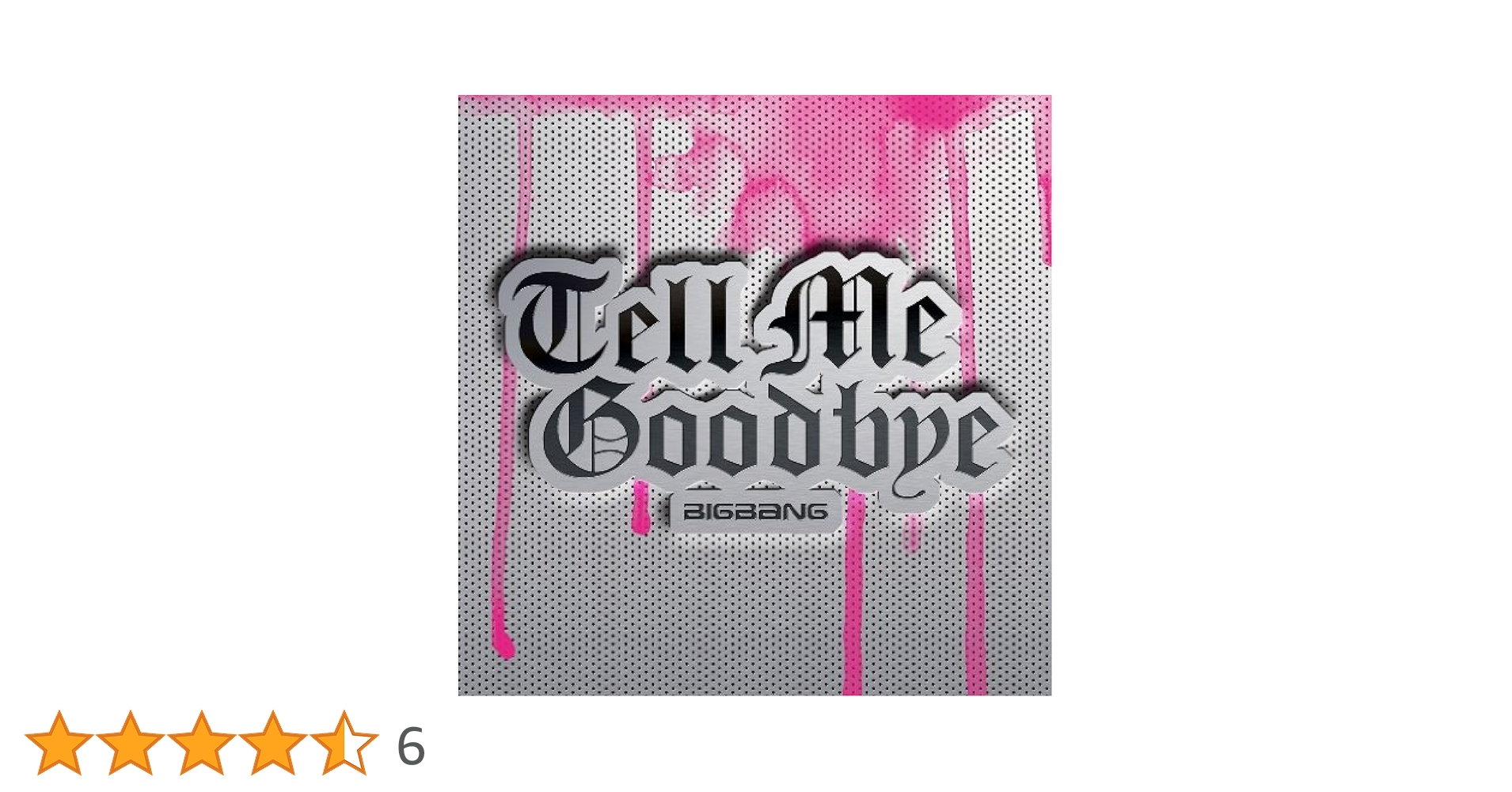 BIGBANG【廃盤】Tell Me Goodbye(完全盤)(CD+DVD+〜 BIGBANG【廃盤】Tell Me Goodbye(完全盤)(CD+DVD+〜 - メルカリ