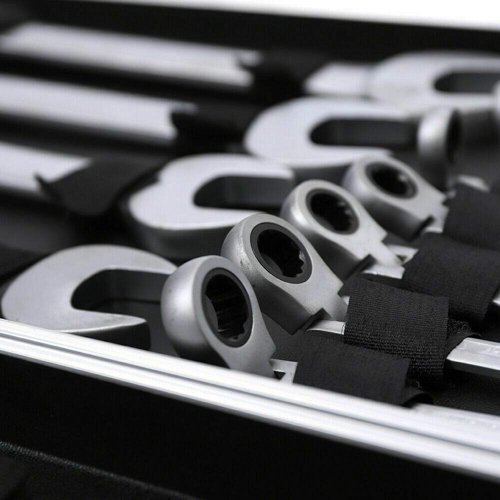 Maul - Set di chiavi a cricchetto, 6-32 mm, 22 pezzi