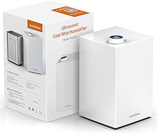 Easy Clean Humidifier, Baby Humidifiers for Nursery, Dishwasher Safe, Filter Free, Stainless Steel Humidifier, Quiet Humidifier, Cool Mist Humidifiers for Bedroom, 2.5L/84.5oz