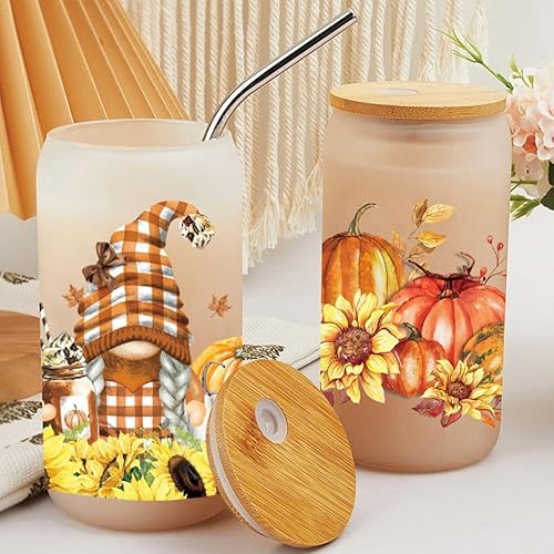 Miniatura 9 de Adhesivo de transferencia UV DTF para vasos de vidrio de 16 onzas, envoltura de taza UV DTF, calcomanías impermeables para Halloween, Acción de