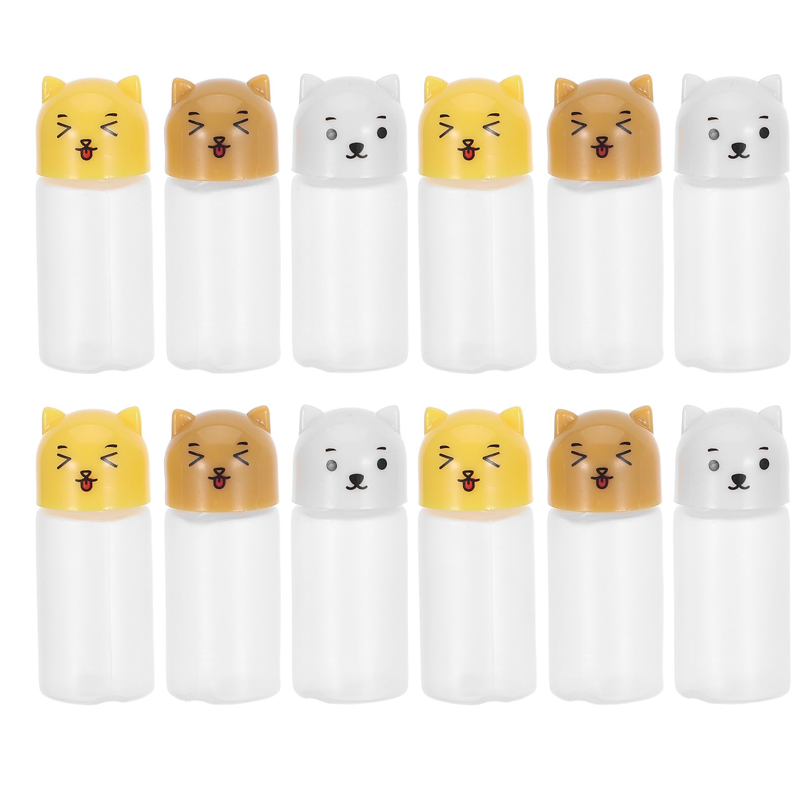 Botellas exprimibles para salsas y mini recipientes de aderezos reutilizables