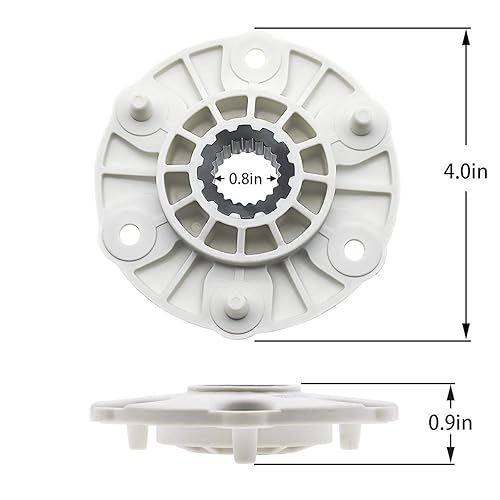 Miniatura 5 de Buje del rotor del motor de la lavadora para MBF618448 PBT-GF30 4413EA1002B 4413ER1003A 4413ER1003B
