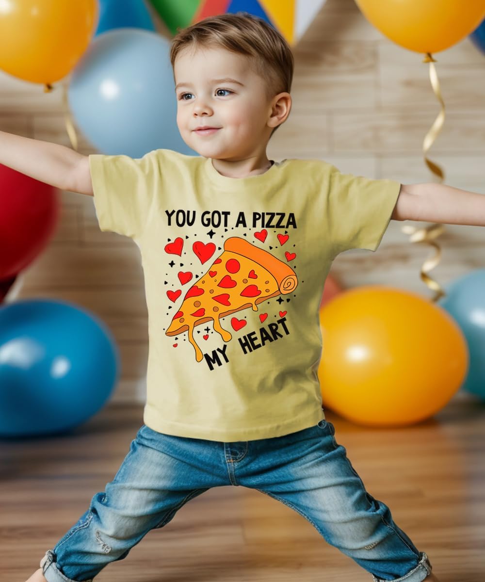 Boys Girls Valentines Day Love Heart Shirts Toddler Valentines Casual Funny T-Shirt Outfit 1-7 Years