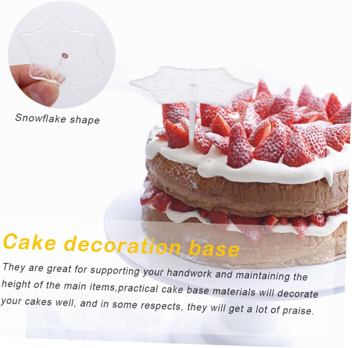 LIFKOME 100PCS Cake Decorating Nails Flower Nail Tool for DIY Cooking for Icing Roses Daisy Carnations and More