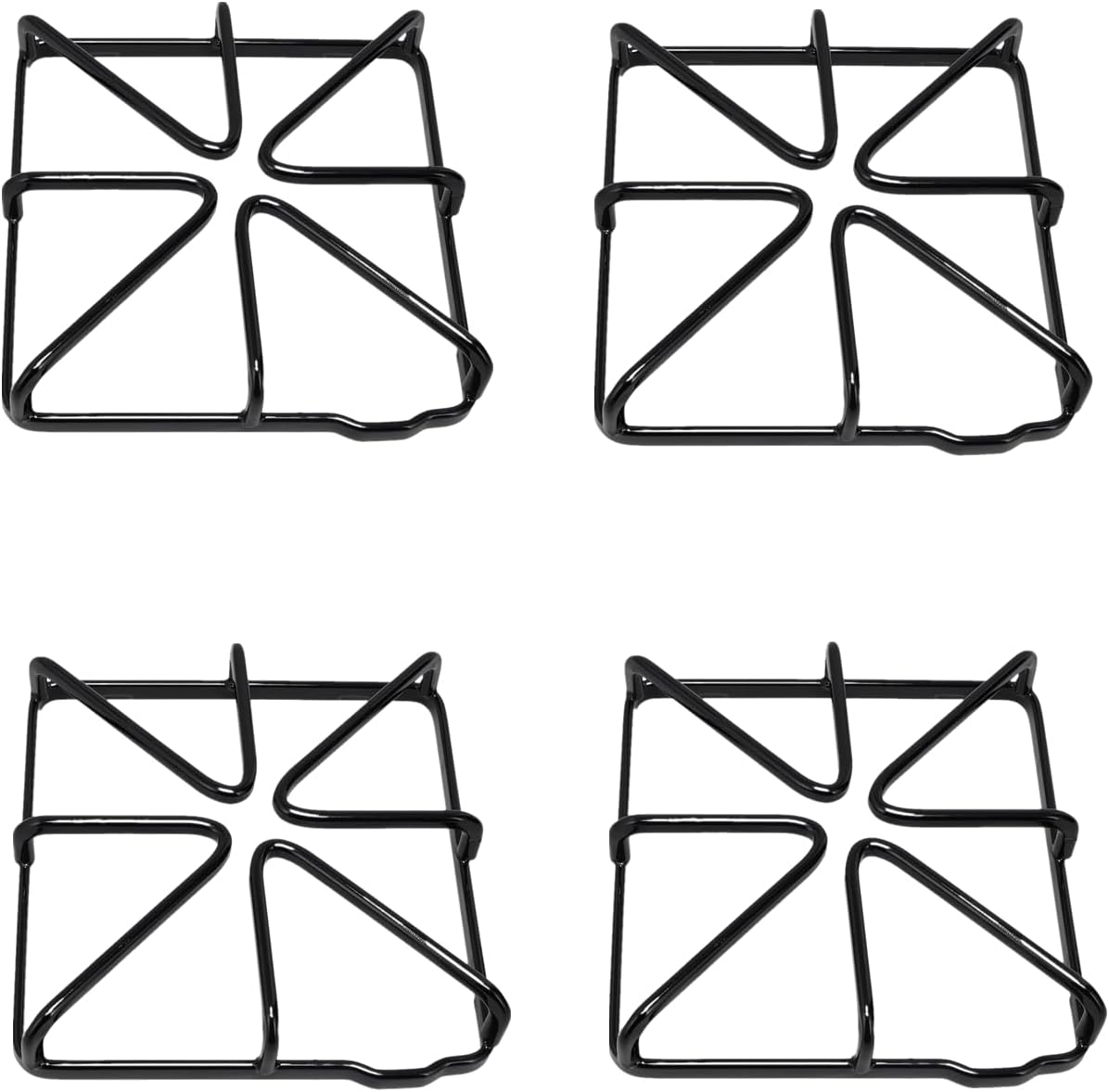 WB31K10033 Iron Range Burner Grate Replacement - Replacement for WB31K10028:257875, AH244197, EA244197, PS244197 Compatible with GE, Whirlpool, Kenmore, Maytag, KitchenAid, JennAir, Roper