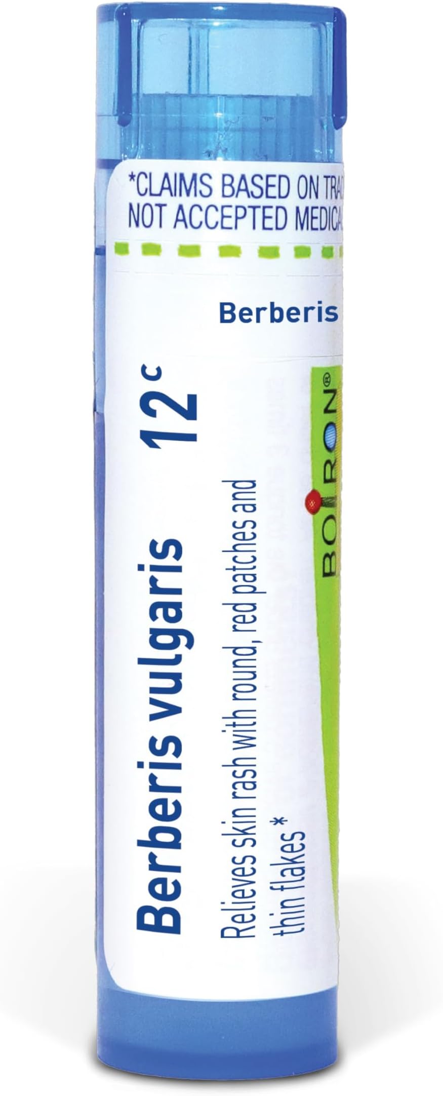 Boiron Berberis Vulgaris 12C for Skin Rash with Round, Red Patches & Thin Flakes - 80 Pellets