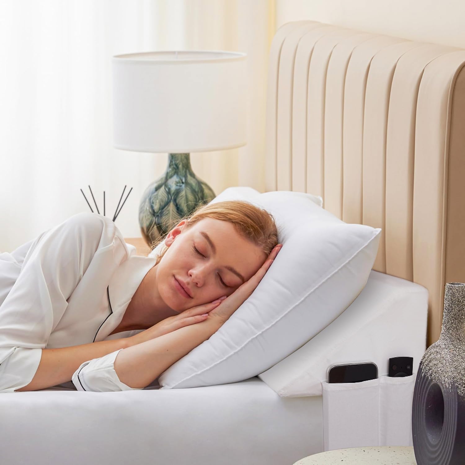 SnugStop The Original Bed Wedge Gap Filler Between Your