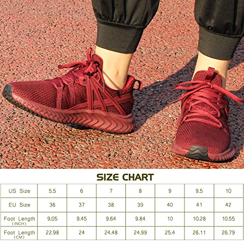 Image of Abboos Womens Slip On Sneakers Women Walking Tennis Shoes Lightweight Casual Sneakers for Gym Travel Work