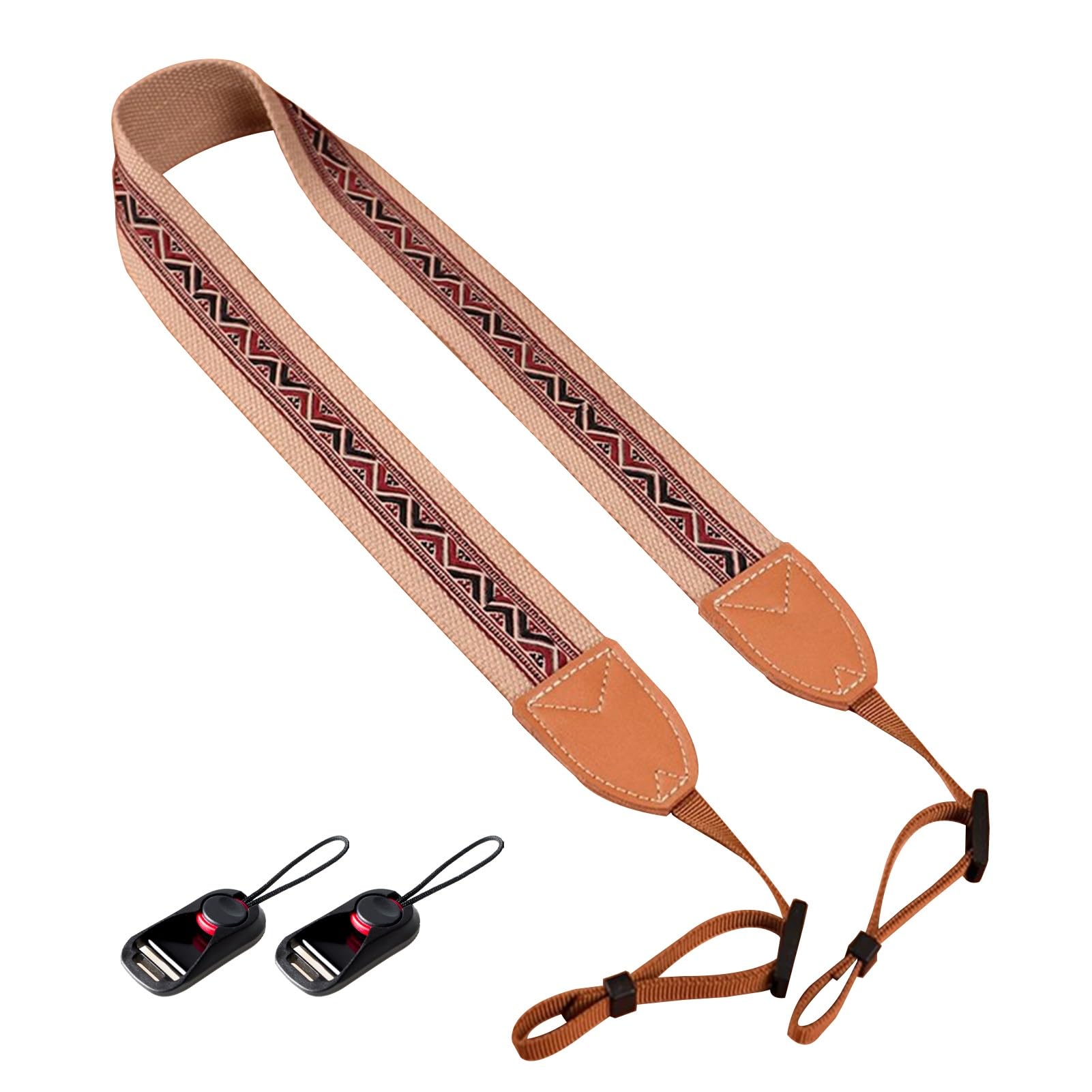 Flyiodfcxv Style2 Camera Strap, Sturdy For Photographers, Wove Camera Neck Strap With Nylon Rope, Easy Carrying