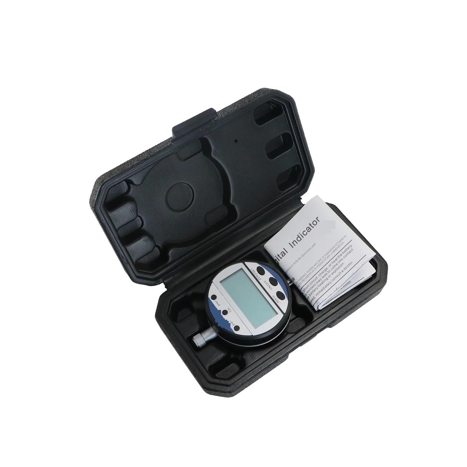 Indicateur à cadran, Indicateur 0-25,4 mm 0,01 Jauge à cadran numérique Outils de mesure précision