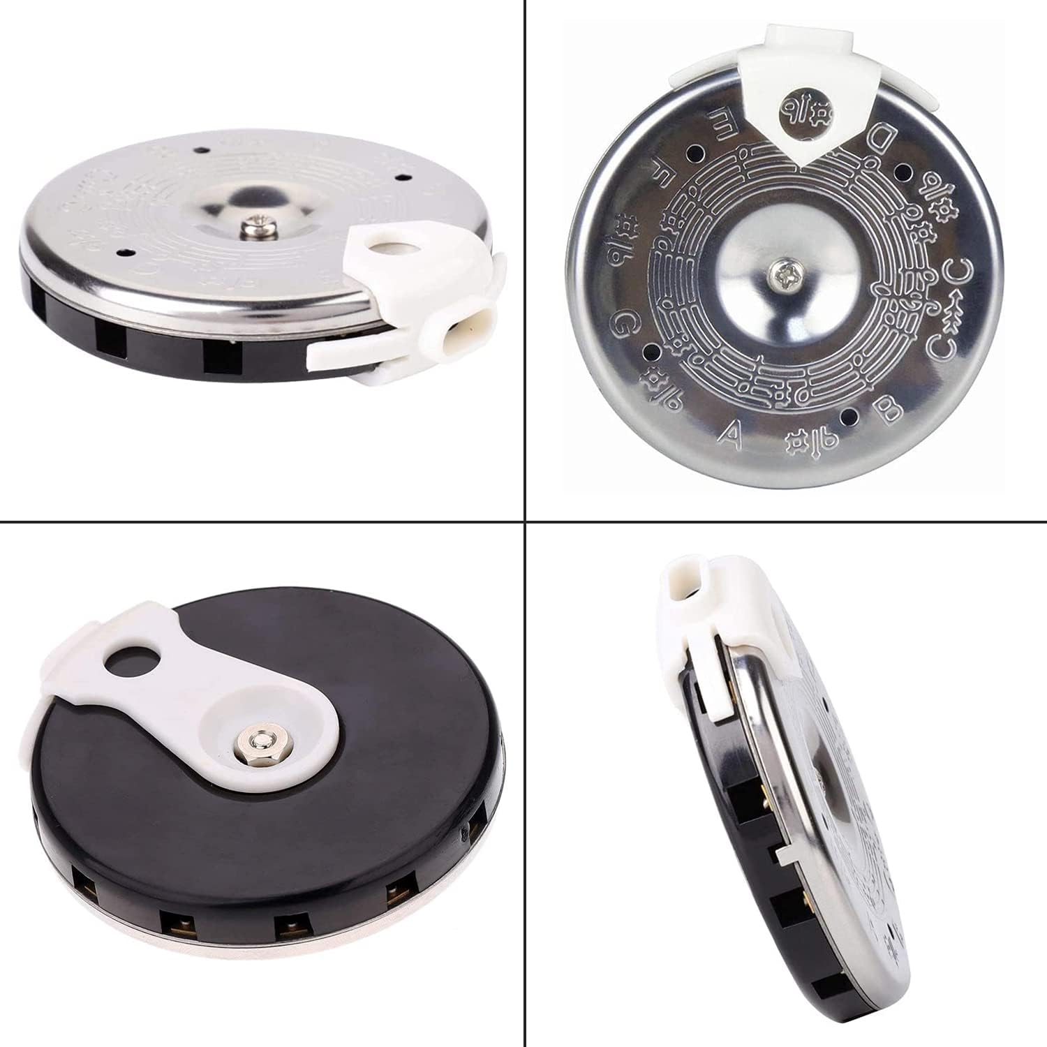 C-C Pitch Pipe for Singers Pitch - 13 Tone Up CC Music Note Instrument Tuning Device for Acoustic Electric Guitar Tuner Acoustic - Music Pitch Tuner for Violin Note Instrument Tuner Pipe Master