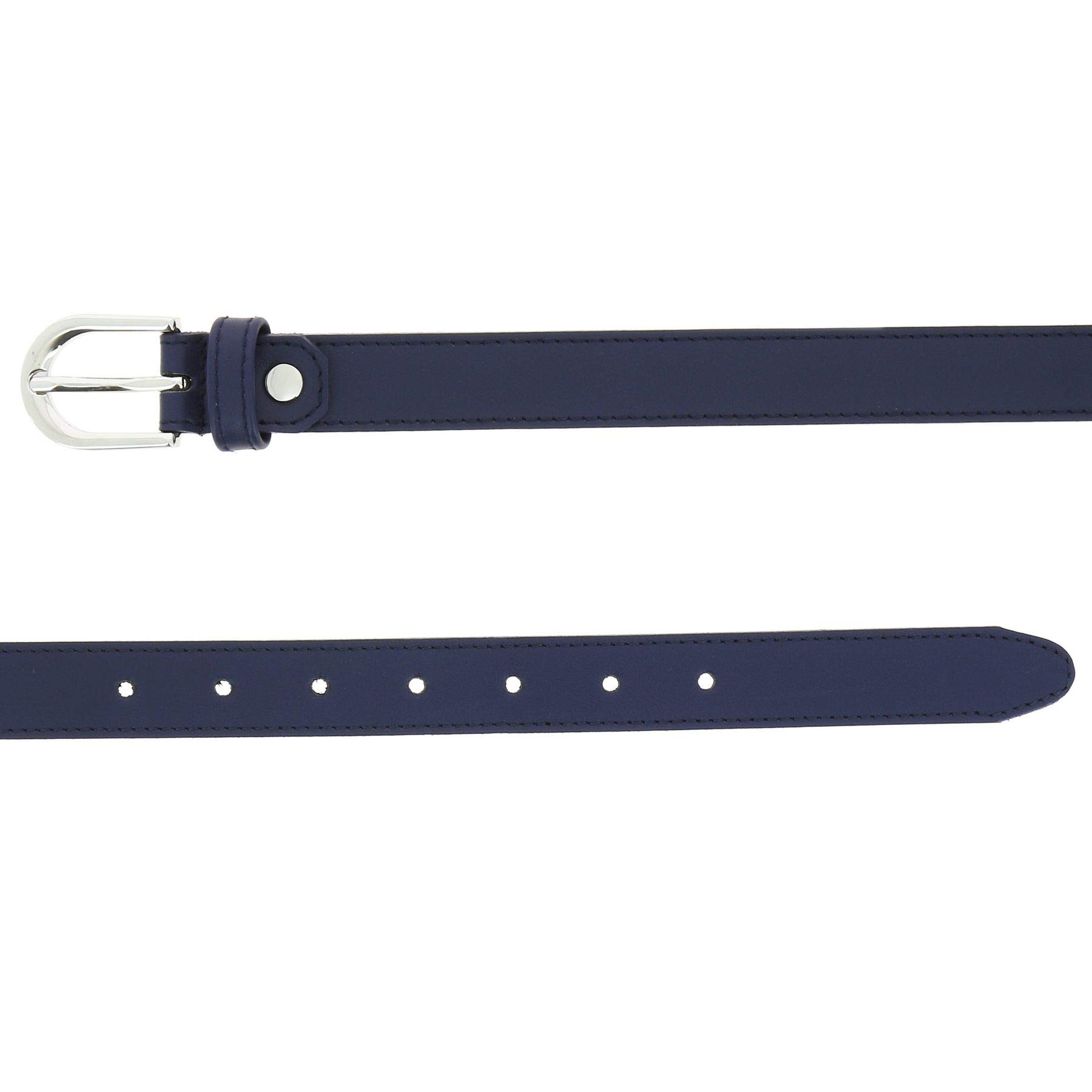 FASHIONGEN - Ceinture pour femme en Cuir Italien, fabriqué en France, LUNA