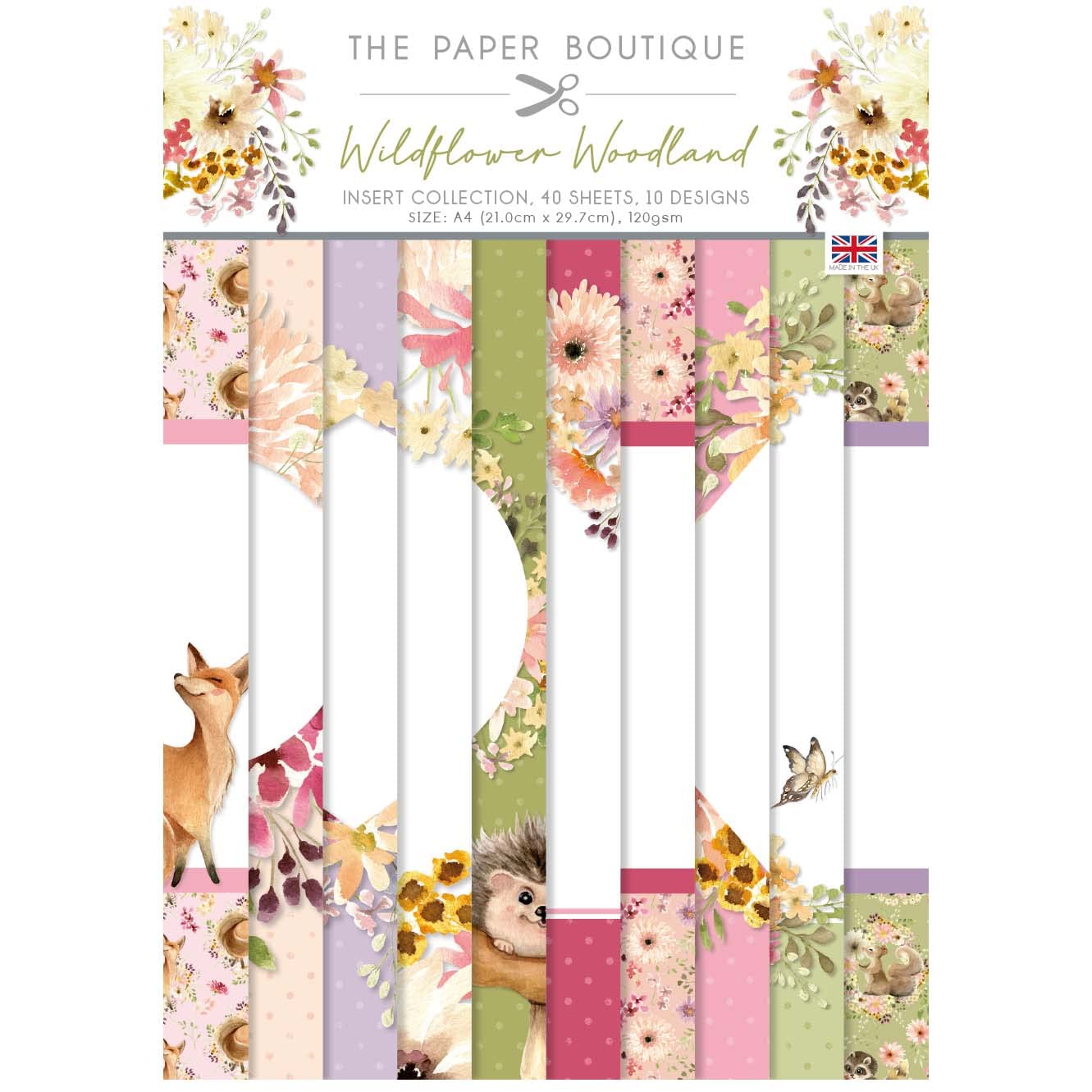 The Paper BoutiqueWildflower Woodland - Inserts