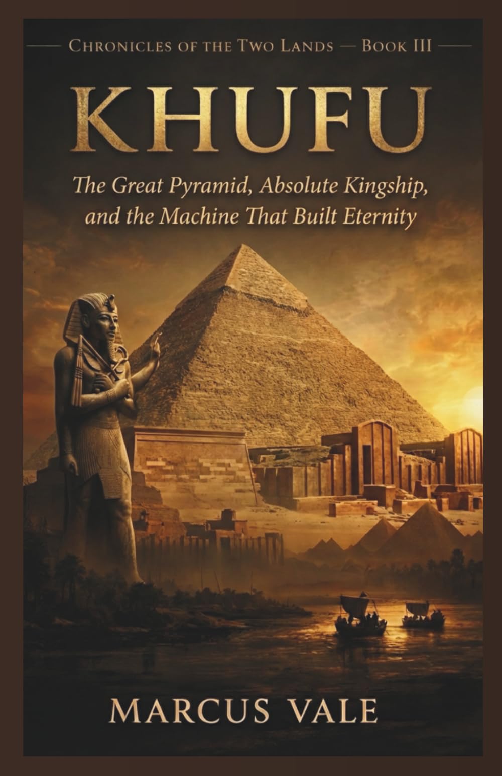 Khufu: The Great Pyramid, Absolute Kingship, and the Machine That Built Eternity (Chronicles Of The Two Lands)