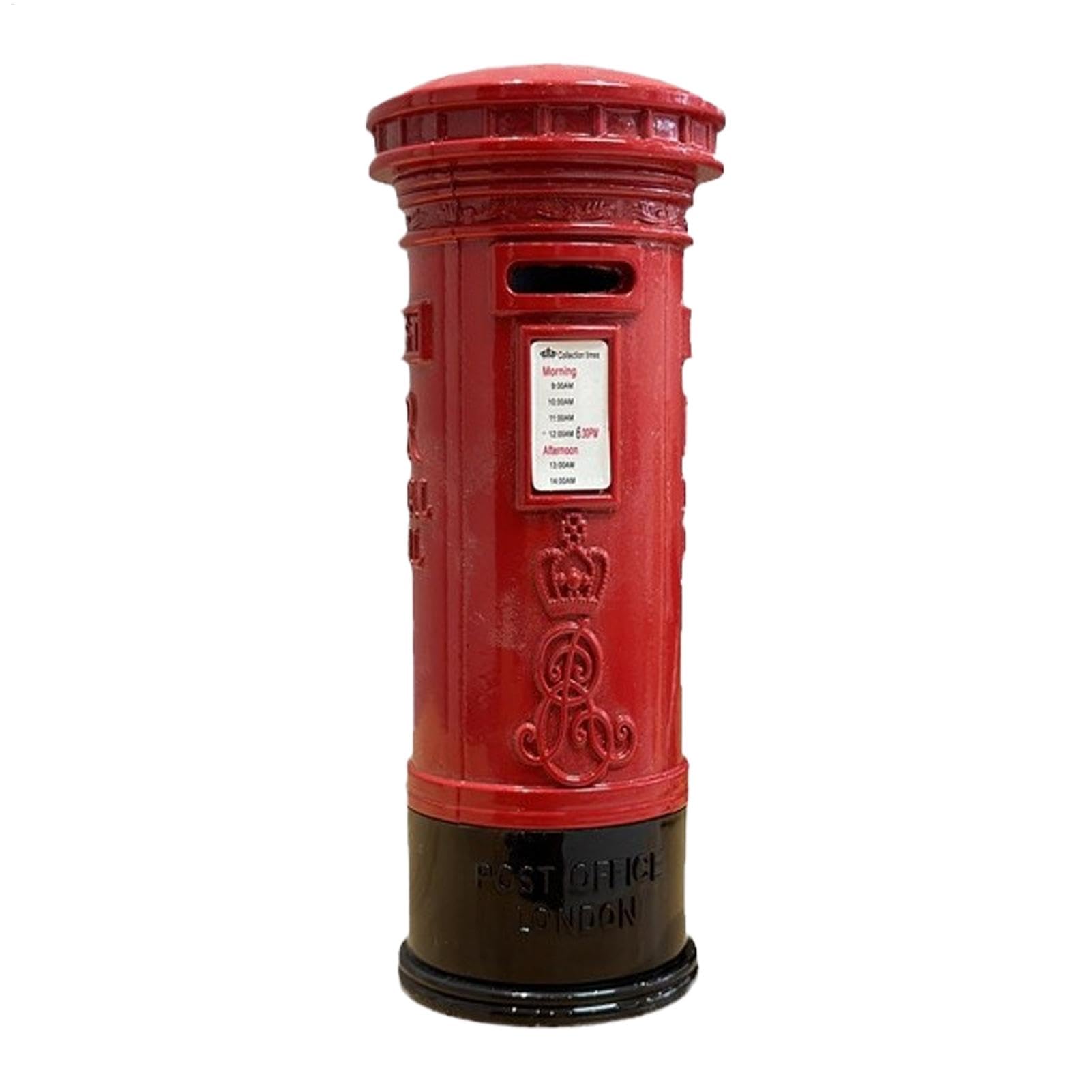 Retro London Money Saving Bank - Metal Alloy Coin Box, Souvenir Piggy Bank Adults, Decorative Collectible Bank, Red Mailbox Money Bank For Family, Friends, London Memento Money Bank Storage Accessory