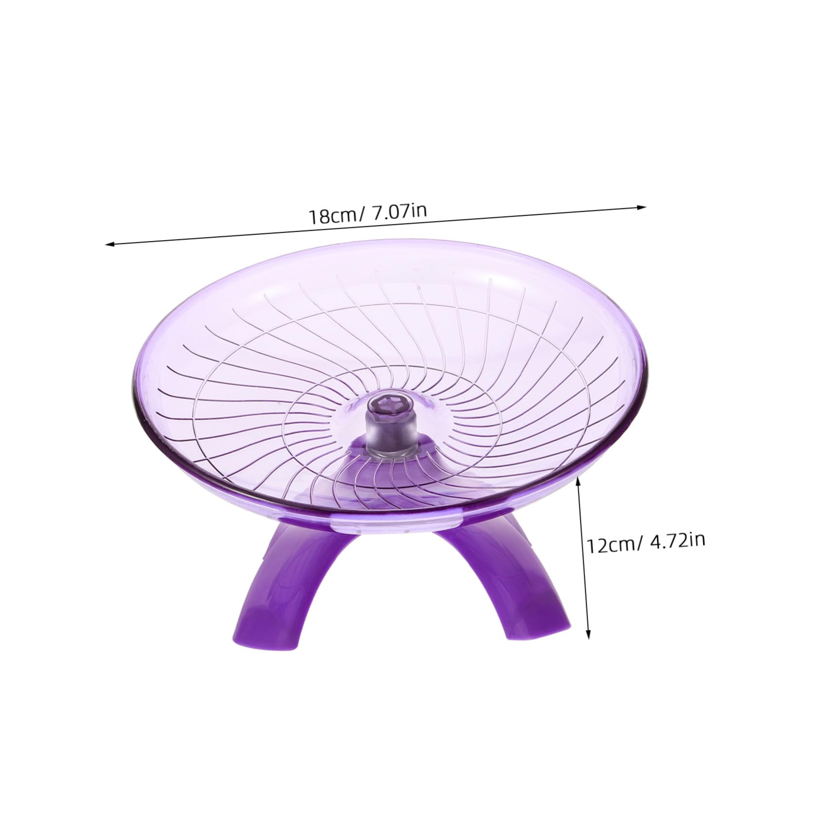 Veemoon Large Silent Exercise Wheel for Hamsters Chinchilla Wheel Pet Cage Accessory No Noise Design