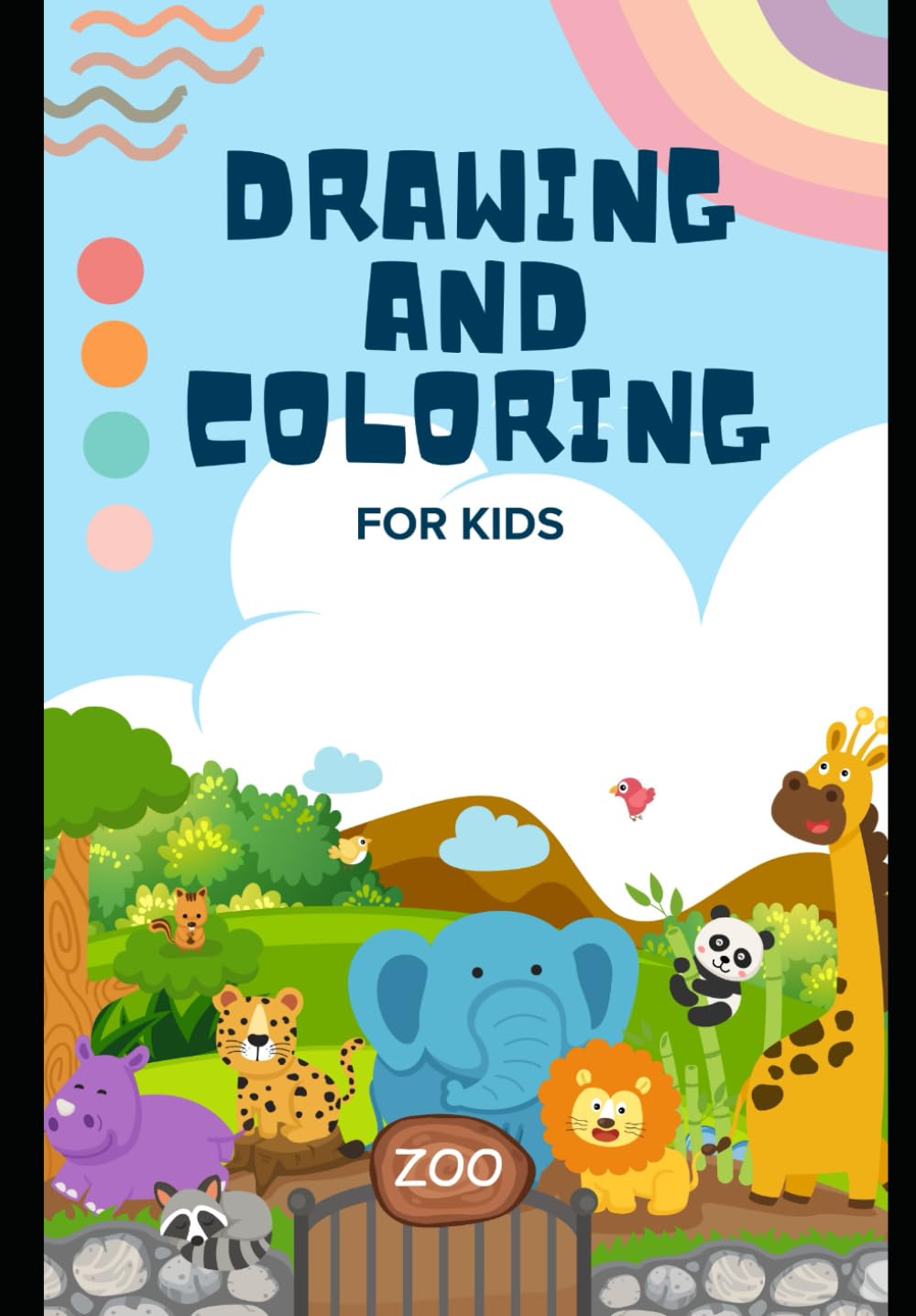 Drawing and colouring for toddlers: Perfect Coloring Book for Little Artists