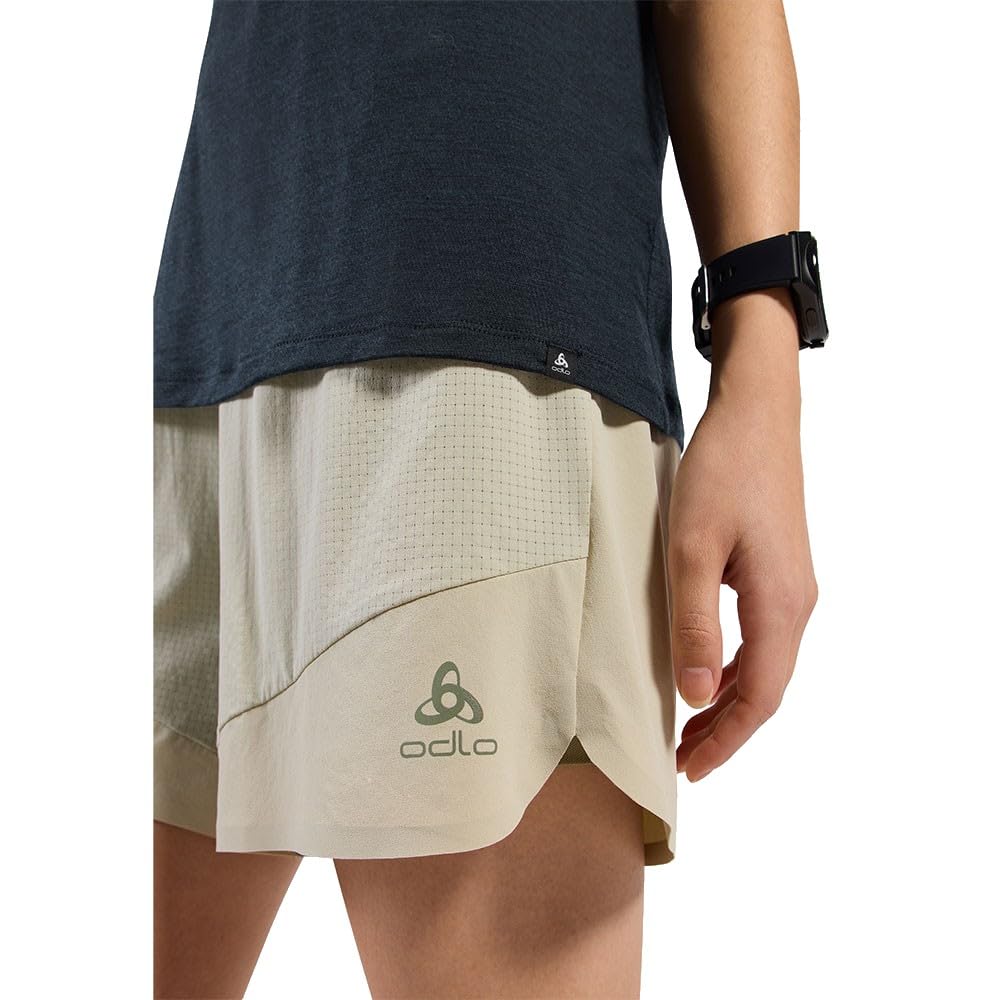 Odlo Merino Tencel Hyper Map Short Sleeve T-Shirt XS
