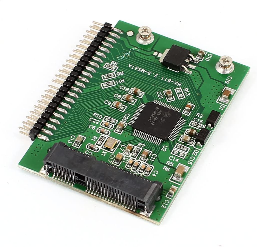 Ruilogod HDD 2.5" IDE 44Pin Male to mSATA SSD Adapter Card for Laptop PC (id: c27 5a6 f70 407 95c