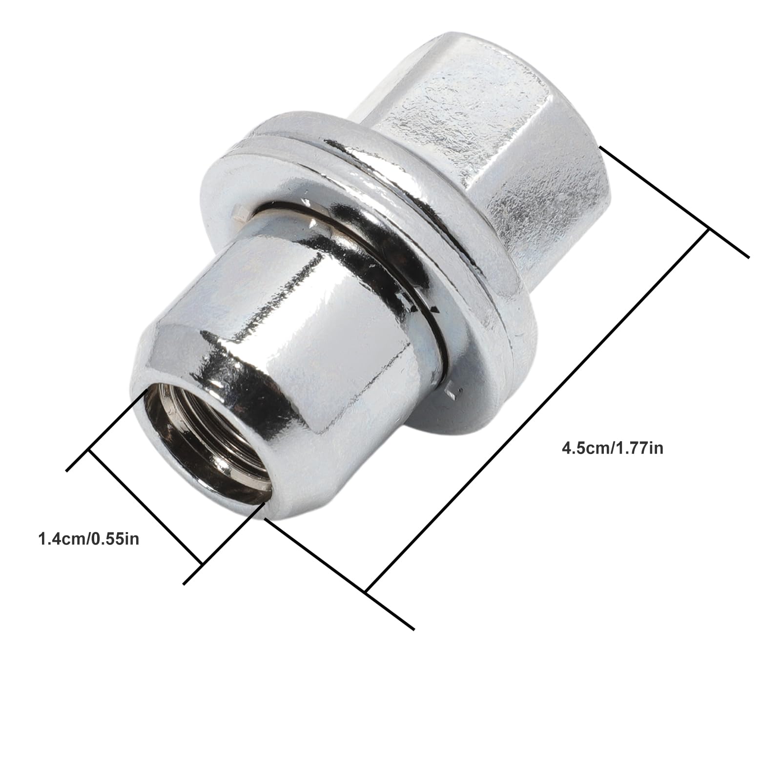 5 dadi per ruote in alluminio compatibili con Defender L663 Discovery 3 4 5 LR068126 RRD500510, dadi per ruote in acciaio inossidabile per Range Rover L322 L405 Range Rover Sport L320 L494, ac
