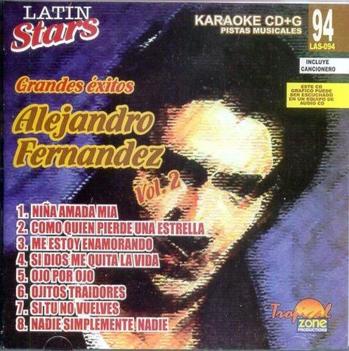 Karaoke: Alejandro Fernandez, Vol. 1: Latin Stars Karaoke