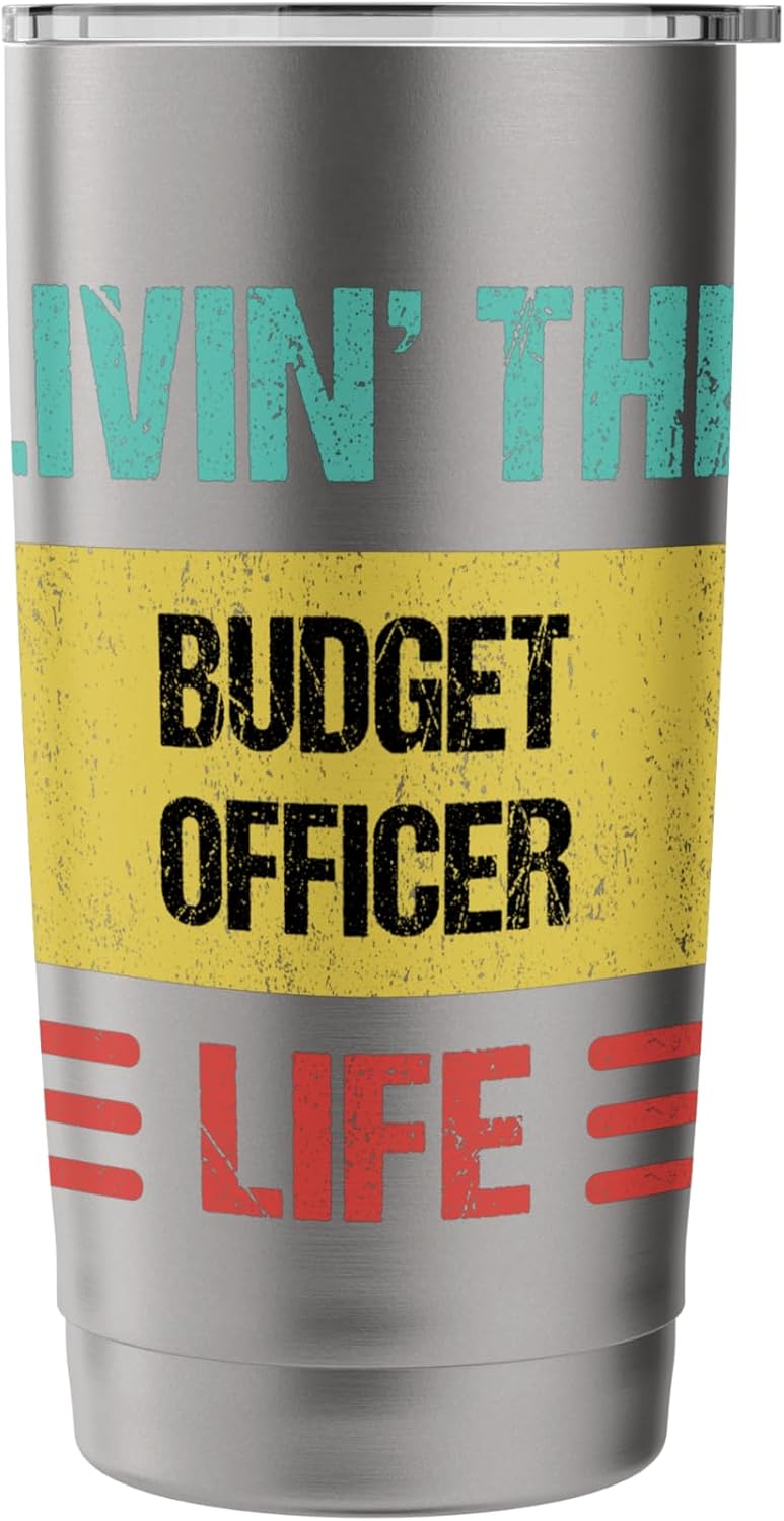 Budget Officer Stainless Steel Insulated Tumbler image 3