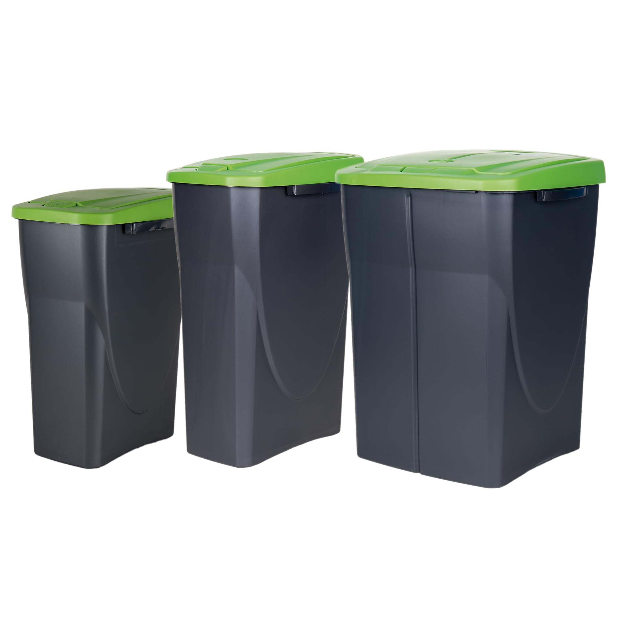 Poubelle verte recyclage verre 25 litres Cofan